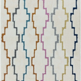 Χαλί Ariana AR01 Trellis Ivory-Multi Asiatic London 80X150cm