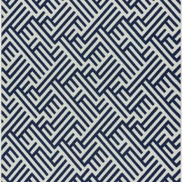 Χαλί Antibes Linear Blue-White Asiatic London 120X170cm