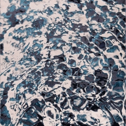 Χαλί Aurora AU21 Foam Blue-Silver Asiatic London 80X150cm