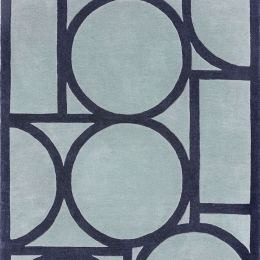 Χαλί Metro Blue Asiatic London 120X170cm