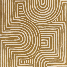 Χαλί Reef Curve RF28 Ochre Asiatic London 120X170cm