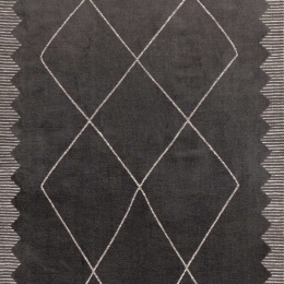Χαλί Mason Diamond Black Asiatic London 160X230cm