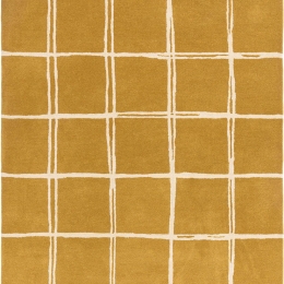 Χαλί Albany Grid Gold Asiatic London 80X150cm