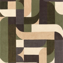 Χαλί Matrix 90 Klotski Sage Asiatic London 120X170cm