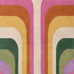 Χαλί Romy Retro 1 Pink Asiatic London 160X230cm