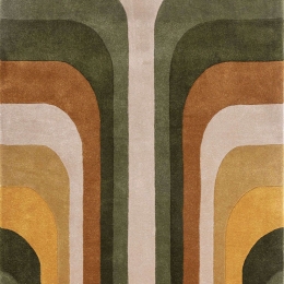 Χαλί Romy Retro 2 Green Asiatic London 160X230cm