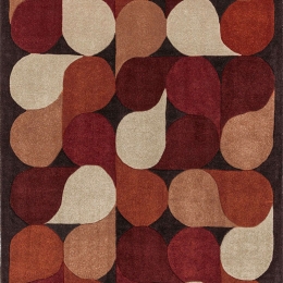 Χαλί Romy Jive 14 Red Asiatic London 200X290cm