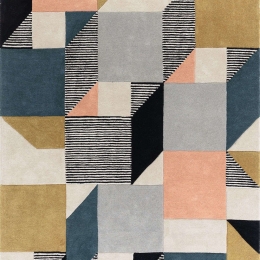 Χαλί Matrix 100 Memphis khaki Asiatic London 200X300cm
