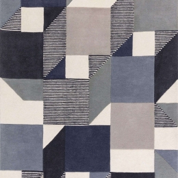 Χαλί Matrix 101 Memphis Blue Asiatic London 200X300cm