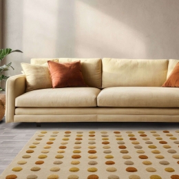 Χαλί Dotty Gold Asiatic London 200X300cm