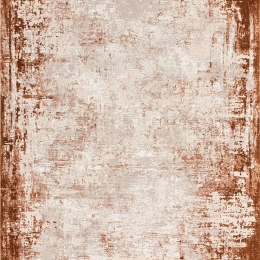 Χαλί Kuza Border Terracotta Asiatic London 80X150cm
