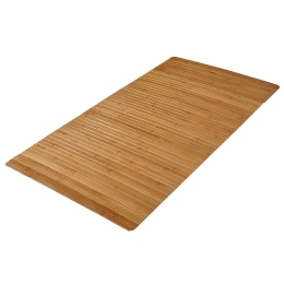Ταπέτο Μπάνιου Ξύλινο Bambus 5043 60x115cm Nature Kleine Wolke 60 X 110 Bamboo