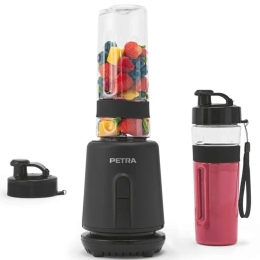 Μπλέντερ Για Smoothies PT6133MBLKVDE 600ml 350W Black Petra Ανοξείδωτο Ατσάλι