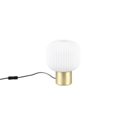 Φωτιστικό Επιτραπέζιο Diva 519800108 20x26cm 1xE27 40W Brass-White Trio Lighting