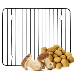 Σχάρα Ψησίματος 87.35.55.35.30 30x35cm Inox Cook-Shop Ανοξείδωτο Ατσάλι