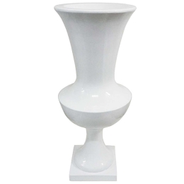 Κασπώ Αμφορέας 06-00-16527 51x120cm White Marhome Υαλοβάμβακας