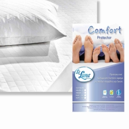 Επίστρωμα Καπιτονέ Comfort La Luna Μονό 100x200cm Βαμβάκι-Πολυέστερ