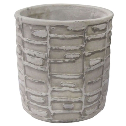 Κασπώ 06-00-23435 Φ15,5x16cm Ecru Marhome Κεραμικό