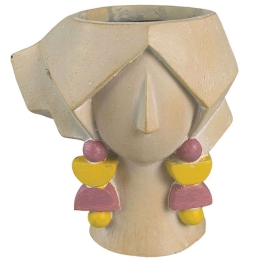 Κασπώ Πρόσωπο 06-00-24552 14,5x10,5x15cm Multi Marhome Πολυρεσίνη
