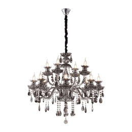 Φωτιστικό Οροφής - Πολυέλαιος Riky 023-3012 80x80x70cm Anthracite Artekko