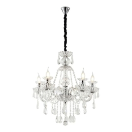 Φωτιστικό Οροφής - Πολυέλαιος Mairy 023-3014 80x80x70cm Clear Artekko