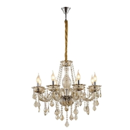Φωτιστικό Οροφής - Πολυέλαιος Champ 023-3033 70x70x60cm Champagne Artekko