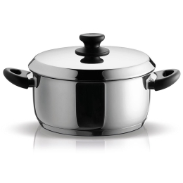 Κατσαρόλα Φ 18 Cm New Classic 015018201 Inox Pyramis 18 cm Ανοξείδωτο Ατσάλι