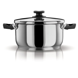 Κατσαρόλα Φ 28 Cm New Classic 015028201 Inox Pyramis 28cm Ανοξείδωτο Ατσάλι