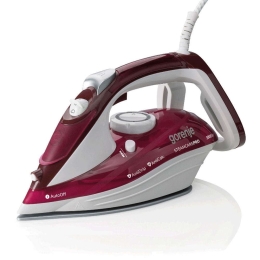 Σίδερο Ατμού 040055401 12,8x15x31cm 3000W Red-White Gorenje
