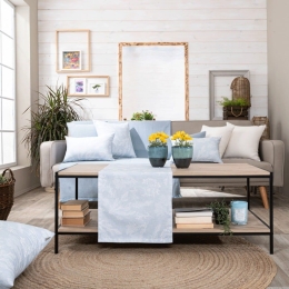 Τραβέρσα Cayo Blue Teoran 40x160 Βαμβάκι-Πολυέστερ