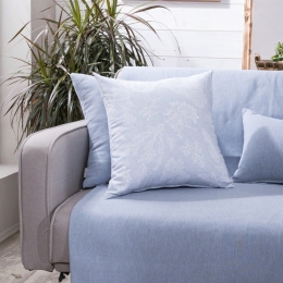 Μαξιλάρι Διακοσμητικό (Με Γέμιση) Cayo Blue Teoran 45X45 Βαμβάκι-Πολυέστερ