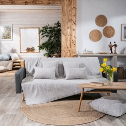 Ριχτάρι Milazzo 03 Elephant Teoran Διθέσιο 180x250cm Βαμβάκι-Πολυέστερ