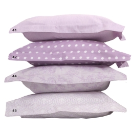 Βρεφικό Σεντόνι Baby Mix & Match 44 Lilac Anna Riska Κούνιας 120x160cm Χωρίς Λάστιχο 100% Βαμβάκι