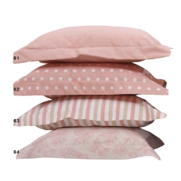 Βρεφικό Σεντόνι Baby Mix & Match 64 Coral Anna Riska Κούνιας 120x160cm Χωρίς Λάστιχο 100% Βαμβάκι