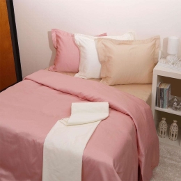 Κουβερλί Luxury Unicolour 8 Blush Pink Anna Riska Ημίδιπλο 160x240cm 100% Βαμβακοσατέν