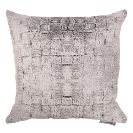 Μαξιλάρι Διακοσμητικό (Με Γέμιση) 1535 Grey Anna Riska 55X55 Jacquard
