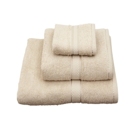 Πετσέτα Classic Μπεζ Viopros Λαβέτα 30x30cm 100% Βαμβάκι