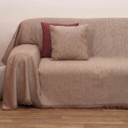 Ριχτάρι 2100 Μπέζ Viopros Διθέσιο 180x240cm Chenille