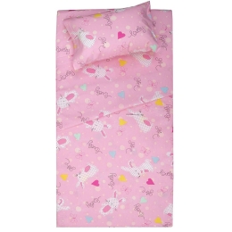 Πάπλωμα Βρεφικό Σχ. Τζέιμι Pink Viopros 120x160cm 100% Βαμβάκι