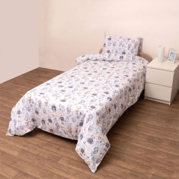 Κουβερλί Βρεφικό Ρομπότ Multi Viopros 120x160cm 100% Βαμβάκι