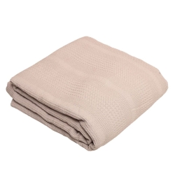 Κουβέρτα Πικέ Αλέξα Linen Viopros Μονό 160x240cm 100% Βαμβάκι
