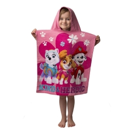 Πόντσο Βελουτέ Paw Patrol 20 Pink Viopros