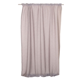 Κουρτίνα 9290 Με Τρέσα Wenge Viopros 140X270cm Πολυέστερ