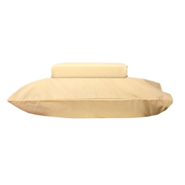 Σεντόνια Βρεφικά 950 (Σετ 2τμχ) Yellow Viopros Λίκνου 80x100cm 100% Βαμβάκι