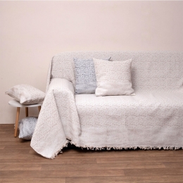 Ριχτάρι 3023 Sand Viopros Τριθέσιο 180x280cm 100% Βαμβάκι