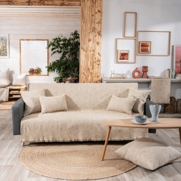 Ριχτάρι Anzio 14 Yellow Teoran Διθέσιο 180x250cm Βαμβάκι-Πολυέστερ