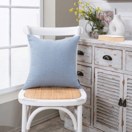 Μαξιλαροθήκη Διακοσμητική Ostia 05 Blue Teoran 43X43 Cotton-Polyester