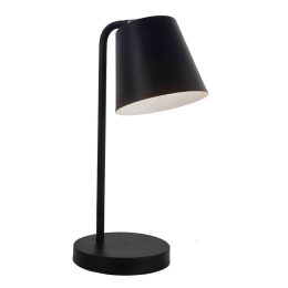 Επιτραπέζιο Φωτιστικό Lyra 4153101 Black Viokef Μέταλλο