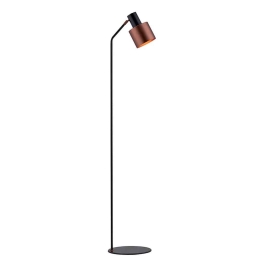 Φωτιστικό Δαπέδου Dexter 4216100 Black-Copper Viokef Μέταλλο