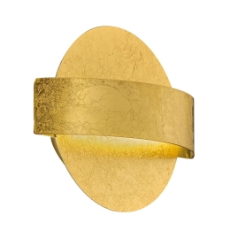 Φωτιστικό Τοίχου-Απλίκα Koben 4217000 Gold Viokef Μέταλλο